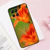 Цветная Цветок Лилия Для Samsung Galaxy M13 M23 M33 M53 M30s M31s M32 M52 M12 M55 M15 M20 M21 M51 M34 M54 Чехол