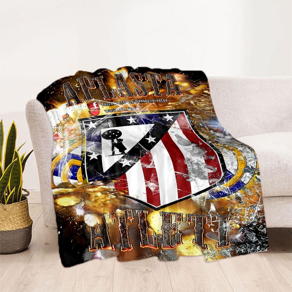 Atletico Madrid Blanket Warmthful Decor Perfect For Office Chair Bed Office For All Occasions Modern Style Perfect Gift For Relatives And Friends