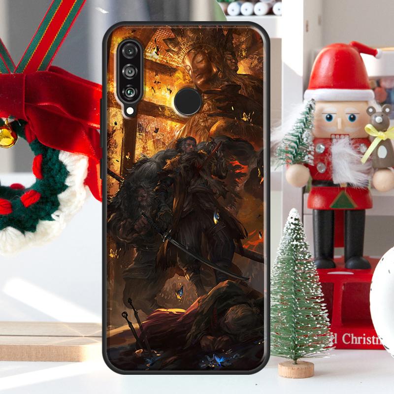 Чехол Sekiro Shadows Die Twice для Huawei P30 Pro P50 P40 P20 Lite Nova 9 5T Чехол для Honor X8 X7 X9 50 Lite 70