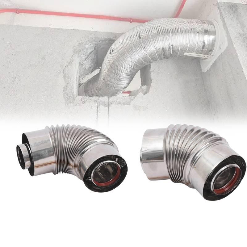 Сверхпрочный кухонный вытяжной воздуховод из нержавеющей стали для эффективной вентиляции воздушного потока