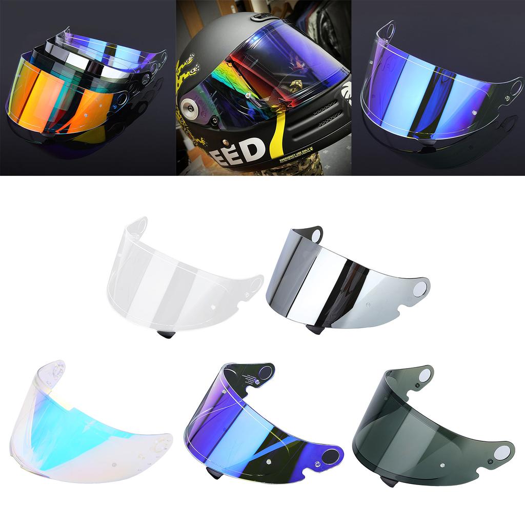 Motorbike Wind Shield Helmet Lens Helmet Visor Full Face Helmet Lens Compatible for GLAMSTER CPB-1V Compact-size Durable