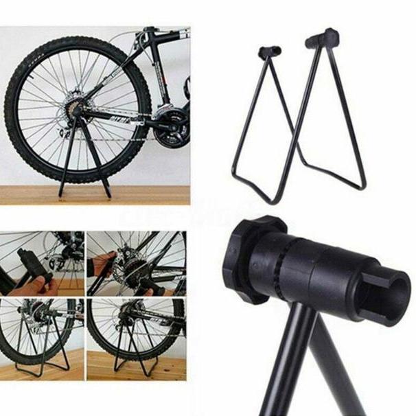 Bike Bicycle Maintenance Mechanic Repair Tool U Shape Rack Stand Adjustable Fm