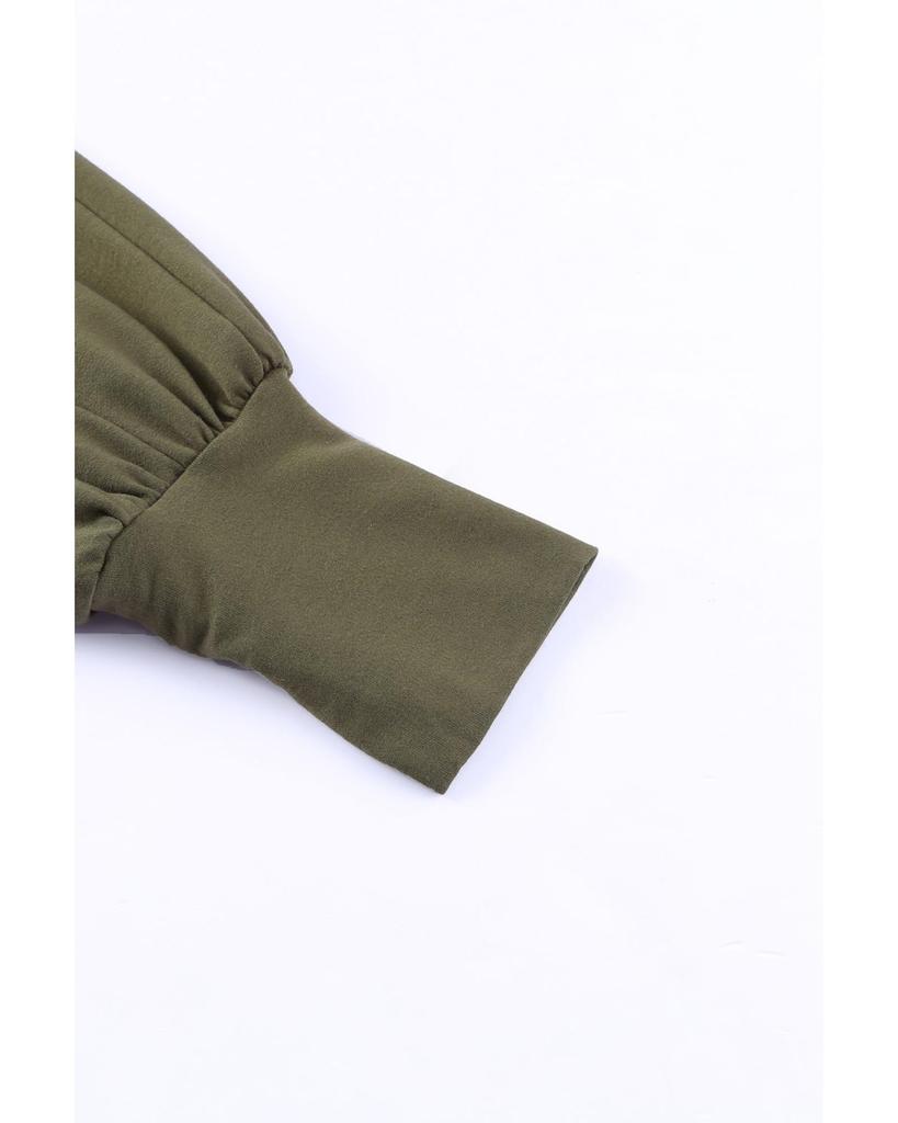 Azura Exchange Топ свободного кроя с заниженной линией плеч в стиле пэчворк