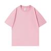 GMXIA Heavy Cotton Short-sleeved T-shirt Women's Solid Color Women's Summer Base Shirt Ins Men's and Women's Tops