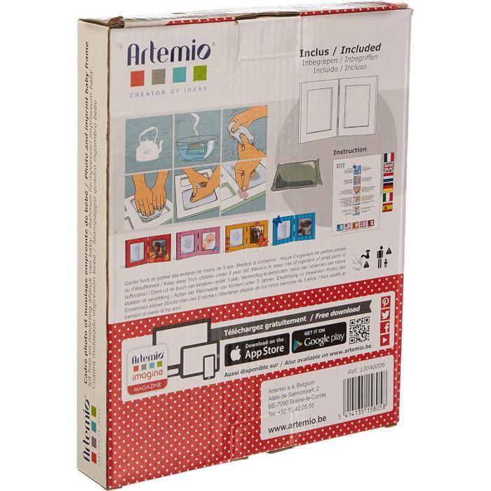 Набор для снятия слепка ножки/ручки младенца + фоторамка 36,5 x 23,5 см