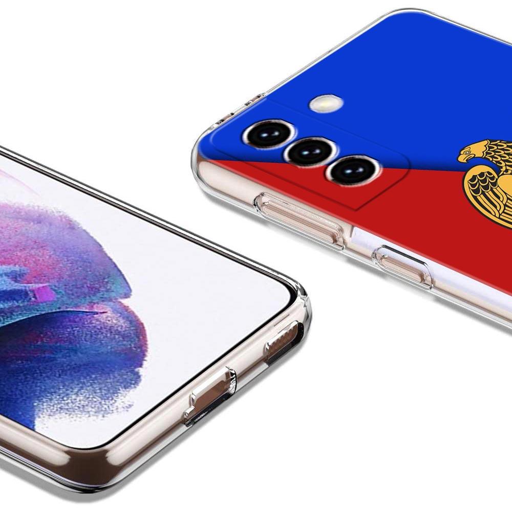Армения Армянский Флаг Прозрачный Силиконовый Чехол для Телефона Для Samsung Galaxy S23 S22 5G S20 Ultra S21 FE 5G S10E S9 S8 S10 Plus Мягкий Чехол