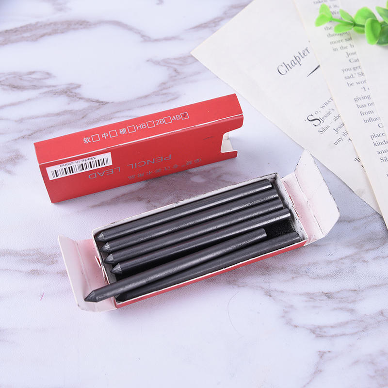Механический карандаш с углеродным сердечником, мягкий, средний и твердый, 5,6 мм, графитовый карандаш
