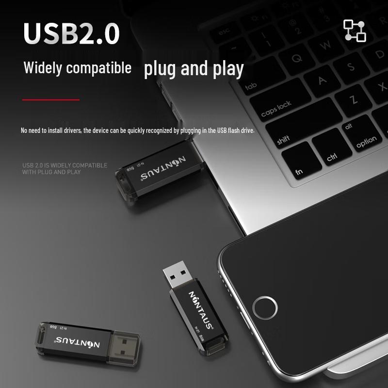 Jinzheng N-22 Mini USB2.0 Флеш-накопитель для бизнеса, 10 штук