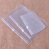 A5/A6/A7 Zippered Lock Envelope Document File Bag Transparent Pocket Organizer