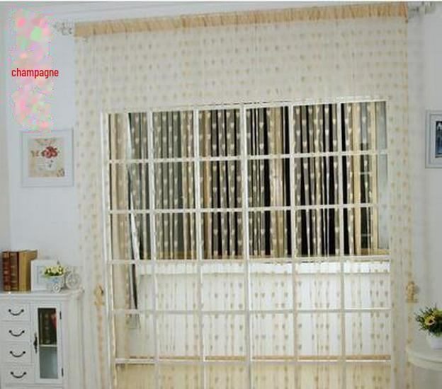 Занавеска из бусин Love Thread - ширина 1 м, высота 2 м: Дверь, Перегородка, Гостиная, Спальня, Крыльцо, Дизайн по Фэн-Шую