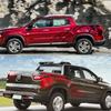 Наклейки на боковую часть кузова пикапа для Fiat Toro Rach Ultra Грузовик Графика Брызги Гранж Декор Наклейка Багажник Виниловая Крышка Авто Аксессуары