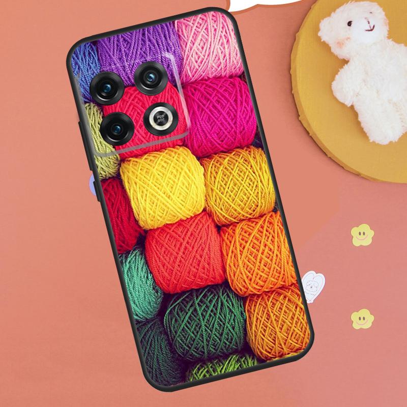 Sewing Knitting Crochet Case For OnePlus 13T 10T 8T 12R 13R 15 13 12 11 9 10 Pro Nord CE 5 2 3 4 Lite N20 N30 Funda