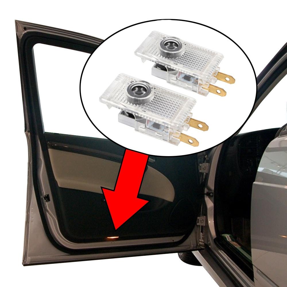 2 шт., проектор с логотипом двери автомобиля для Saab 9-3 93 2003-2009 2010 2011 2012 9-5 95 1998-2011, светодиодный светильник Welcome Ghost Shadow Light