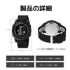 Timever Digital Watch Thin Soft Band Waterproof Watch LED Watch with Alarm Stopwatch Function Waterproof Watch Large Letters Easy To Read Men's