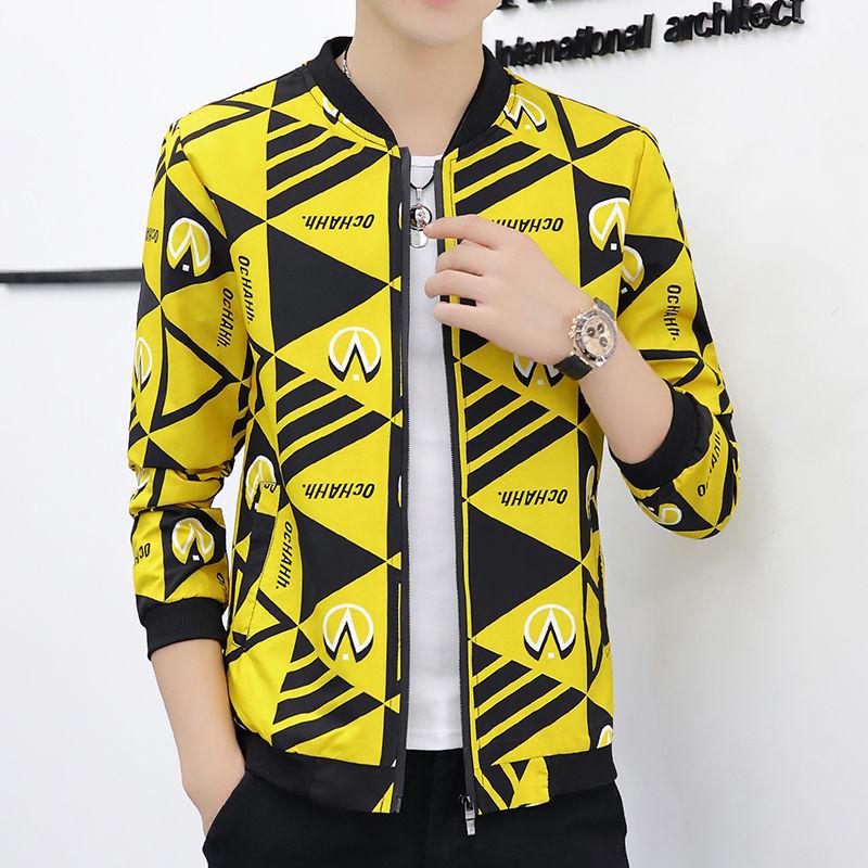 Весенне-осенняя повседневная мужская куртка больших размеров, мужская модная тонкая мужская бейсбольная форма