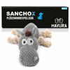 SANCHOX Plush Dog Toy Donkey Toy Stuffed Animal Cuddly Toy with Ropes