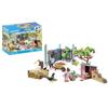 PLAYMOBIL 71510 Poulailler et jardin, My Life, 77 pièces, Dès 4 ans