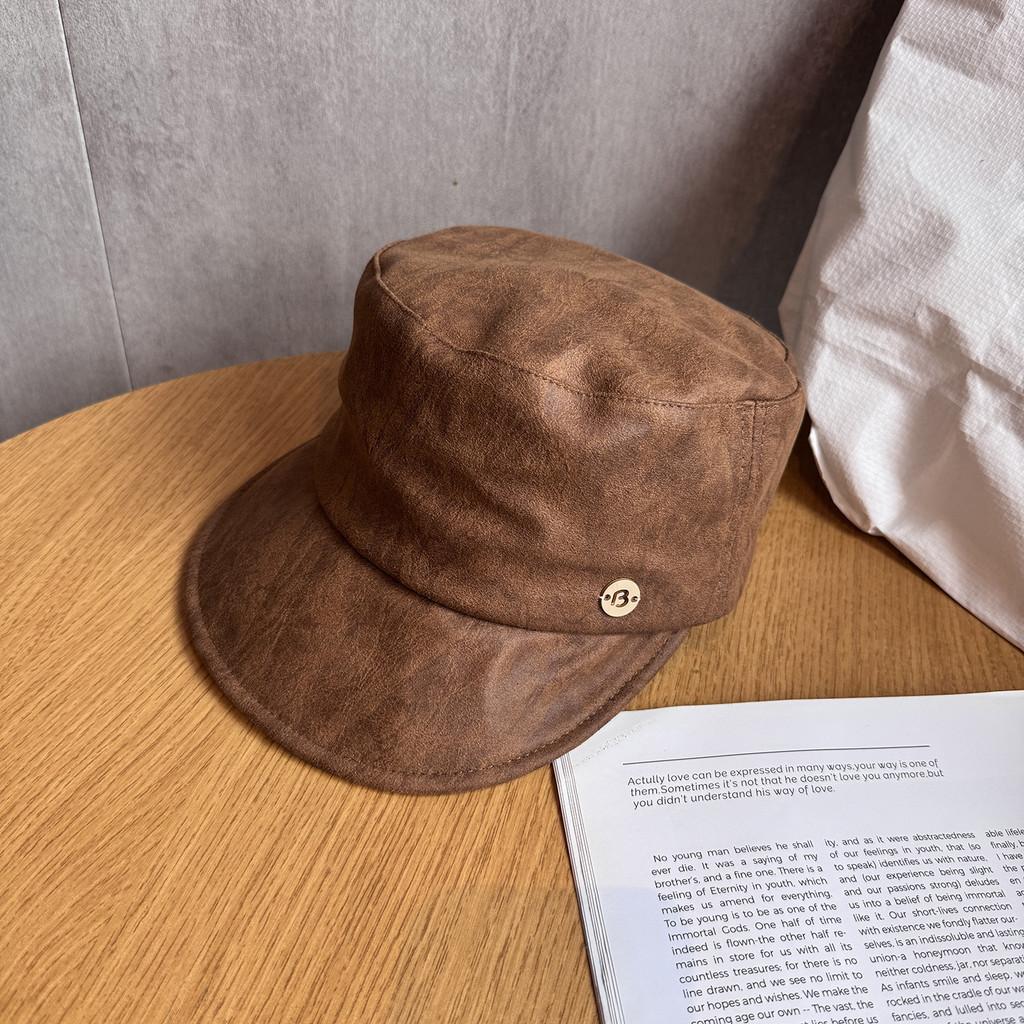 Solid Color English Style Equine Hat Suede Autumn Winter Sun Protection Fashion