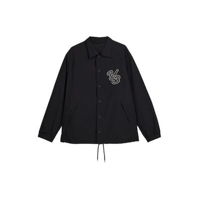 Y-3 FW23 Пиджак с длинным рукавом и лацканами, куртка унисекс, черный цвет IQ2137