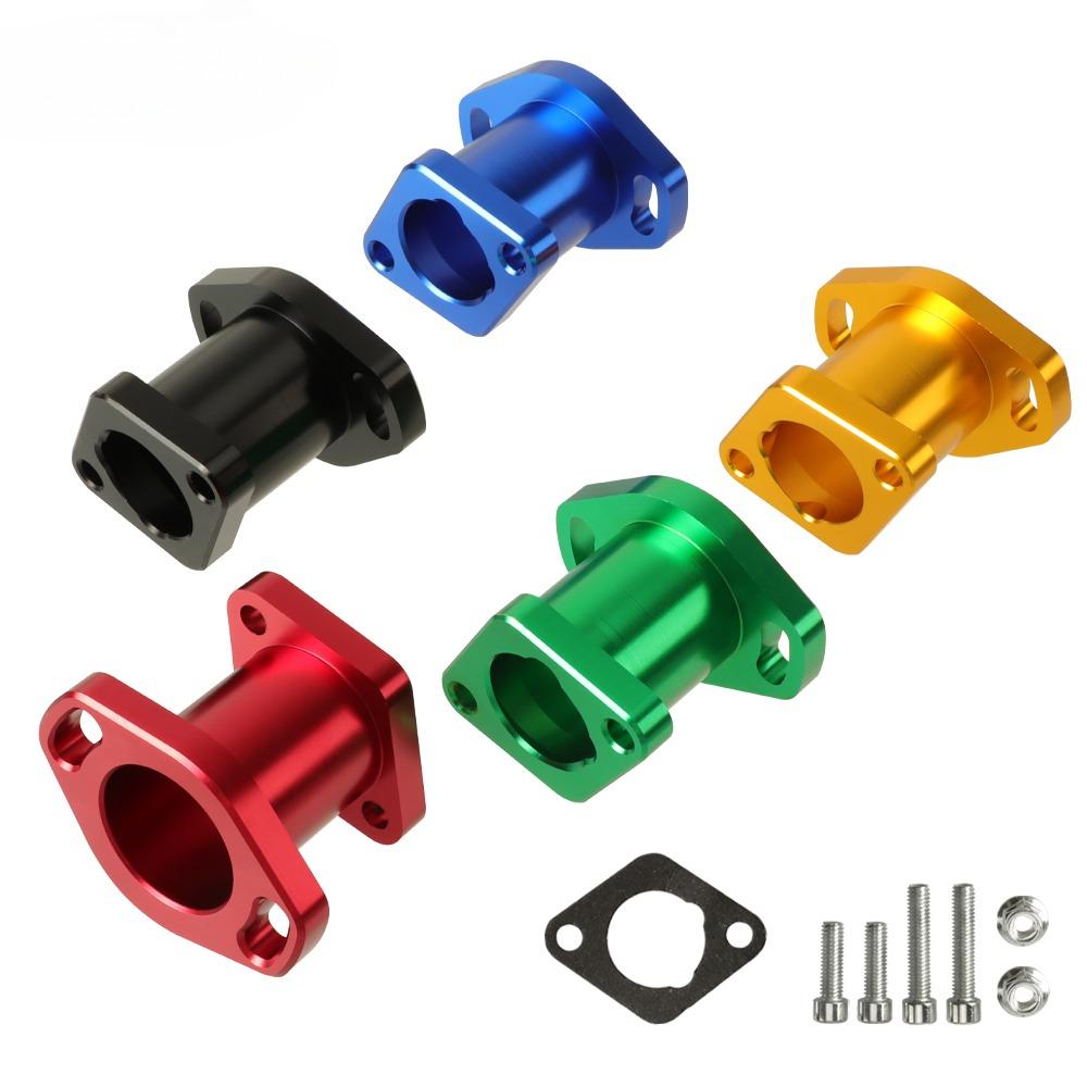 OPGT Интерфейс карбюратора мотоцикла для Mikuni VM22 PZ19 PZ26 Аксессуары для карбюратора Адаптер впускного коллектора CNC для питбайка