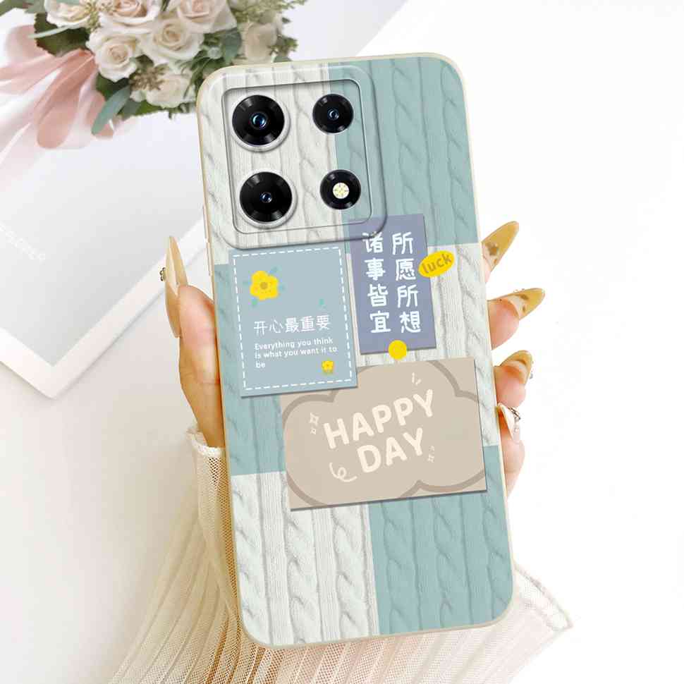 Для Infinix Note 30 Pro Чехлы Кот Кролик Расписной Чехол Мягкий Силиконовый Чехол Для Infinix Note 30 Note30 Pro X678B Чехол Funda Coque