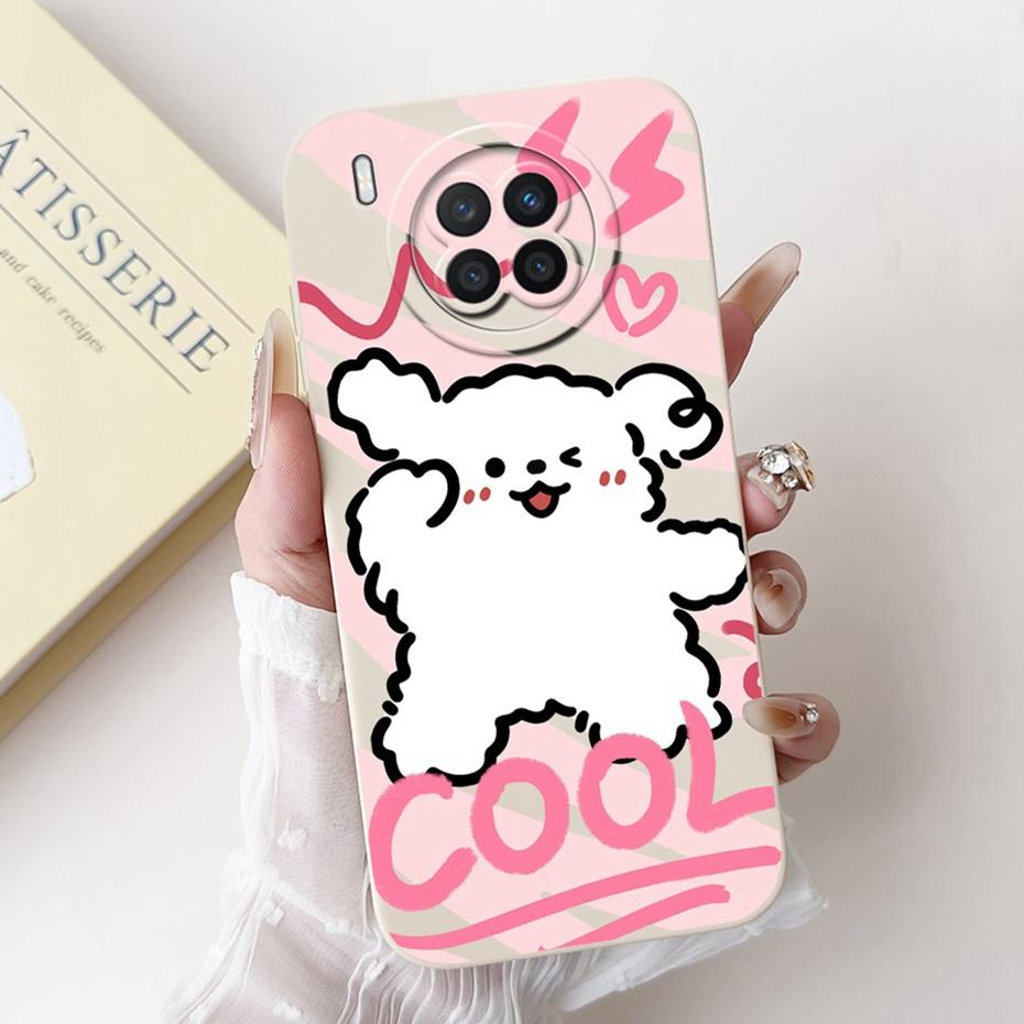 Lens Protective Case For Huawei Nova 8i NEN-L22 NEN-LX1 NEN-LX3 Cute Cartoon Soft Silicone Cover For Huawei Nova8i Phone Cases