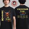 Trivium The Crown In The Grave Tour 2026 North America Cities Schedule Dates Two Sided T-Shirt