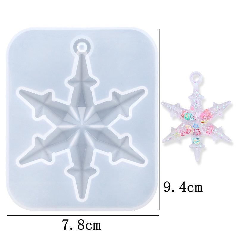Силиконовая форма-снежинка для литья эпоксидной смолы, Инструменты для литья, Форма-снежинка из силикона, Инструменты для изготовления украшений ручной работы, Поделки своими руками, Формы из эпоксидной смолы