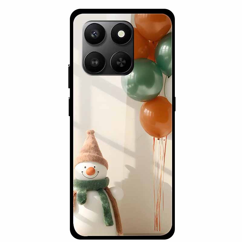 For Honor 200 Pro Cover Play 10T 5G Bumper Hard Tempered Glass Back Cases For Honor 400 Smart 5G Phone Case 6.77" Coque Funda