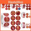 Яркие 500 шт. Наклейки и Лента С Новым Годом (CNY) с Уникальными Дизайнами, Идеально Подходят для Праздничной Упаковки Подарков