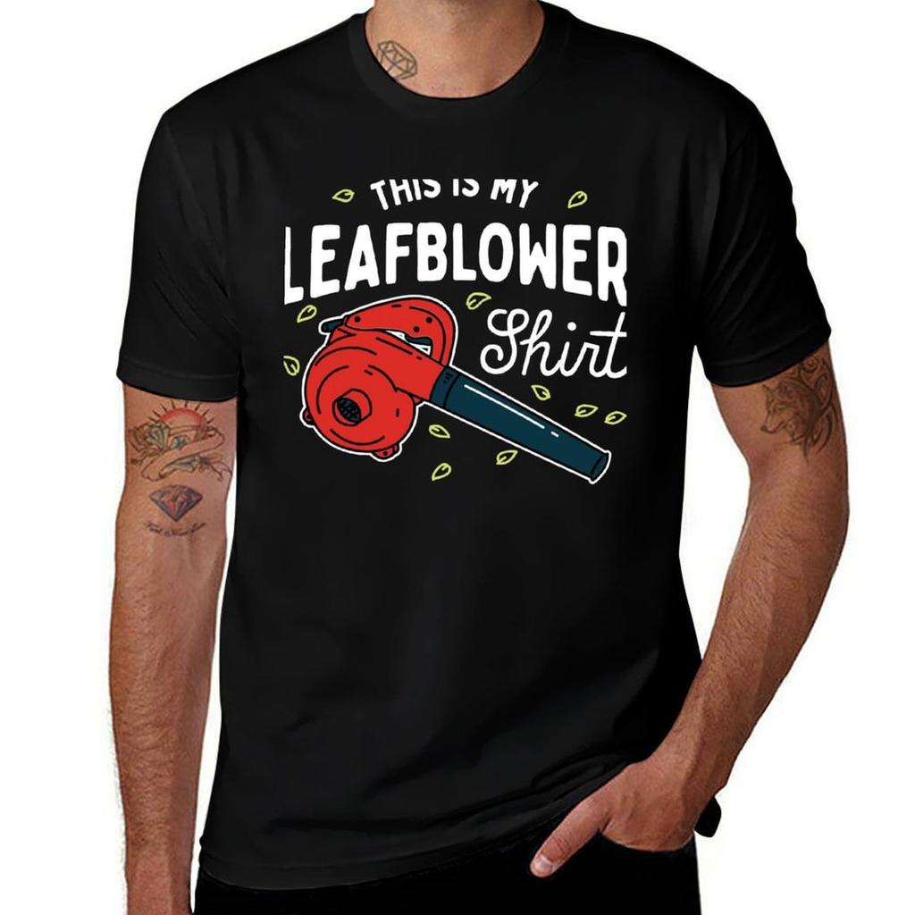 My Leaf Blower Shirt TShirt Basic Lightweight Short Sleeve Tee
