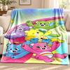 Care bear blanket Flannel Blanket Soft Cozy Plush Throw for Sofa Bed Lightweight Home Decoration Outdoor camping