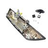 For Toyota Hilux Revo 2015-2021 Chrome Tailgate Handle Back Door Handle Trunk Handle W/ Key Hole/Camera Car Accessories