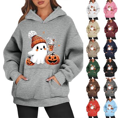 Женская модная повседневная универсальная повседневная толстовка с капюшоном, повседневная толстовка с длинными рукавами и нашивками сверху