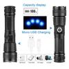 Telescopic Portable Rechargeable Flashlight with High Brightness and Long Battery Life