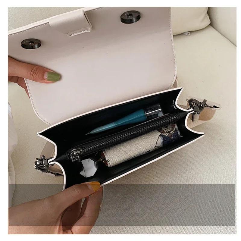 Новая стильная женская сумка через плечо, модная повседневная сумка-мессенджер из матовой ткани для мобильных телефонов, маленькие сумки