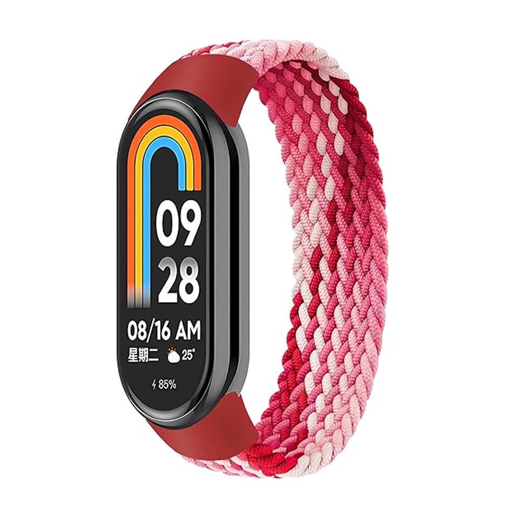 Ремешки для Xiaomi Mi Band 10 9 8 NFC miband умные часы аксессуары Запасной ремень Плетеный браслет correa mi band 10 ремешки