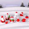 Bonsai Fairy Garden Micro Landscape Christmas Decor Miniature Snowman Santa Claus Figurines