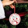 24 шт. акриловые украшения сублимационные заготовки двухсторонние термопереносные подвесные кулоны праздничные елочные украшения