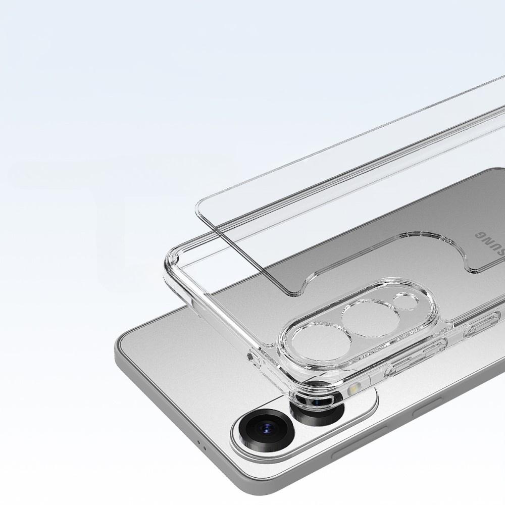 Samsung Galaxy S25 Edge Fusion Hybrid Case, Transparent
