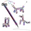 Decompression Pen Set with Magnetic Assembly Stress Relief Fidget Tool Customizable Sculptures Magnetic Construction Pen