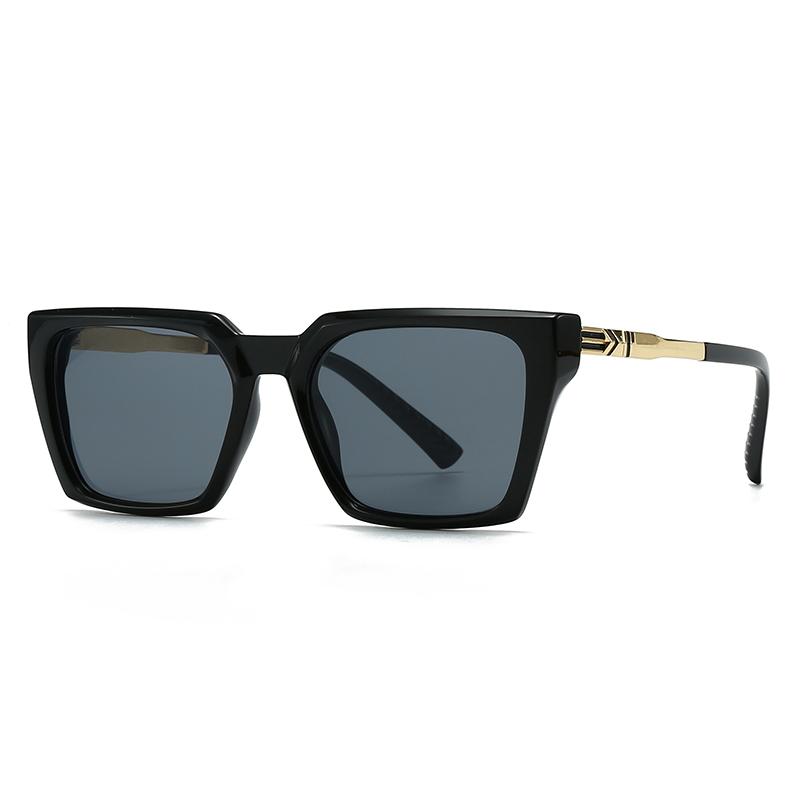 Popular Foreign Trade Sunglasses With Studs European And American Street Style Instagram Influencer Model 36008