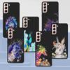 Прохладный черный чехол с красочным животным для Samsung Galaxy S20 FE S21 S22 Ultra S10 Plus S9 S8 S10e S7 Edge, мягкий силиконовый чехол для телефона