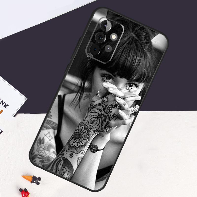 Sexy Tattoo Girl Case For Samsung Galaxy A22 A16 A33 A36 A56 A26 A15 A55 A53 A35 A32 A52 A54 A34 A14 A05 A06