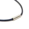 Used 9212 Odyssey Pendant Top 7984 Logo Silver Choker Excellent Condition Exotic Lizard Blue Unisex from Japan AUTHENTIC
