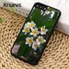 Krajews Тропические Цветы Франжипани Для Чехла Телефона iPhone 17 Air 16 15 14 plus 12 13 pro max coque Fundas