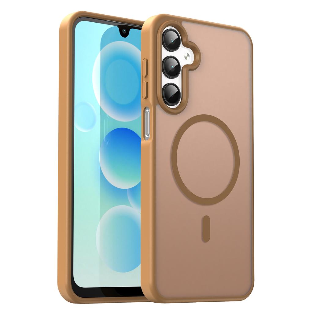Samsung Galaxy A55 Phone Case, Magnetic Shockproof Matte Phone Cover for Samsung Galaxy A55