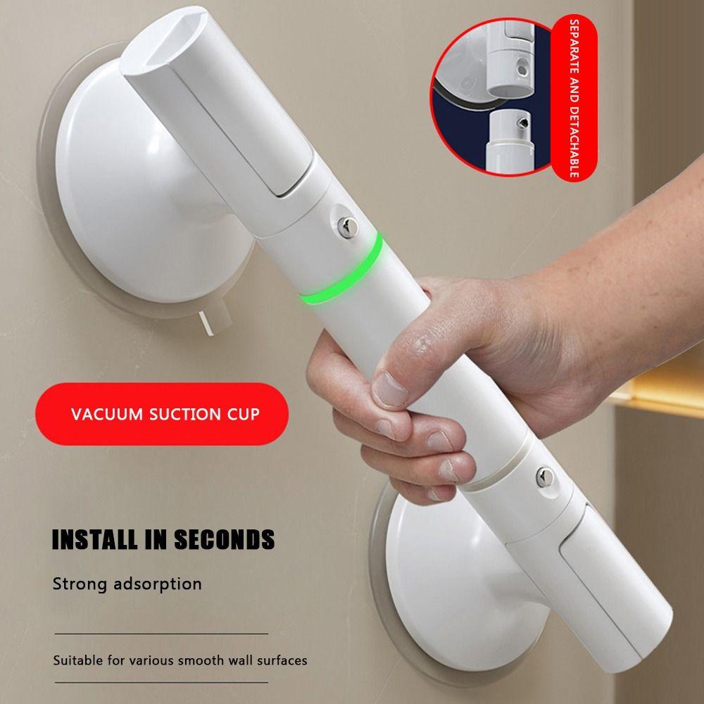 Anti Slip Hand Grips Shower Tub Grab Handle Safety Bathroom Aid Towel Rack Safe Handle Handrail