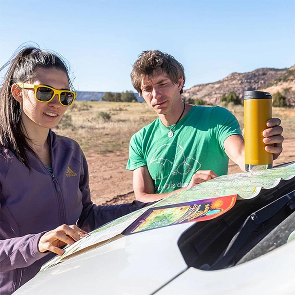 Кружка Klean Kanteen TK Wide с крышкой Cafe 16 унций 1008352, Черный, (473мл),