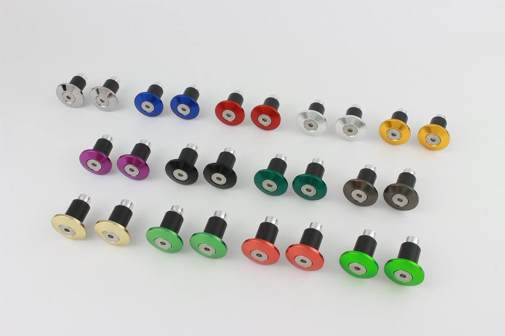 POSH 031080-08-10 Motorcycle Supplies, Handlebar End, Tapered End Cap, Handle Inner Diameter: 0.5 -